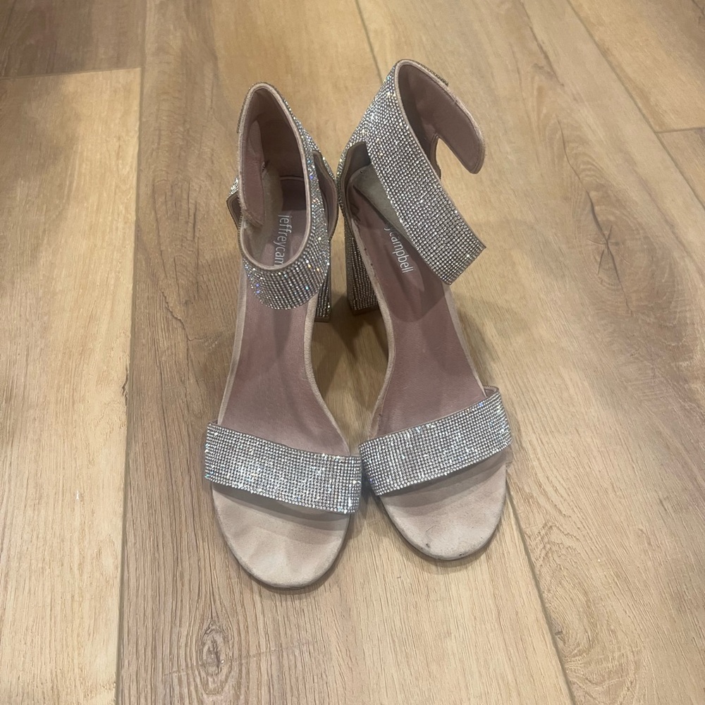 Jeffery Campbell rhinestone heels